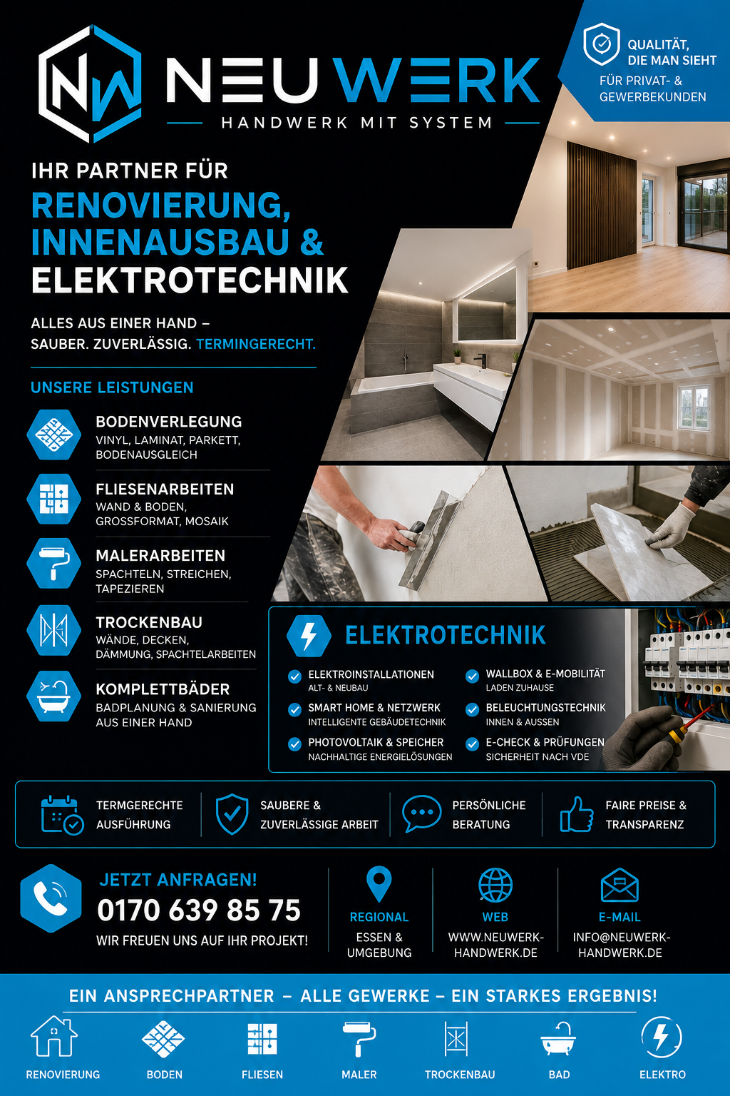 NEUWERK Handwerk – Referenzprojekt in Essen und Umgebung